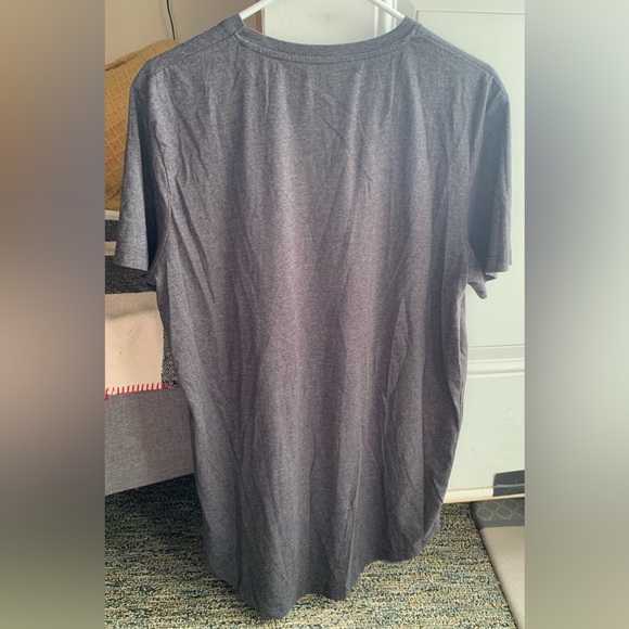 JACK & JONES Men’s Short Sleeve Shirt Dark Grey Size XLarge - Picture 3 of 6